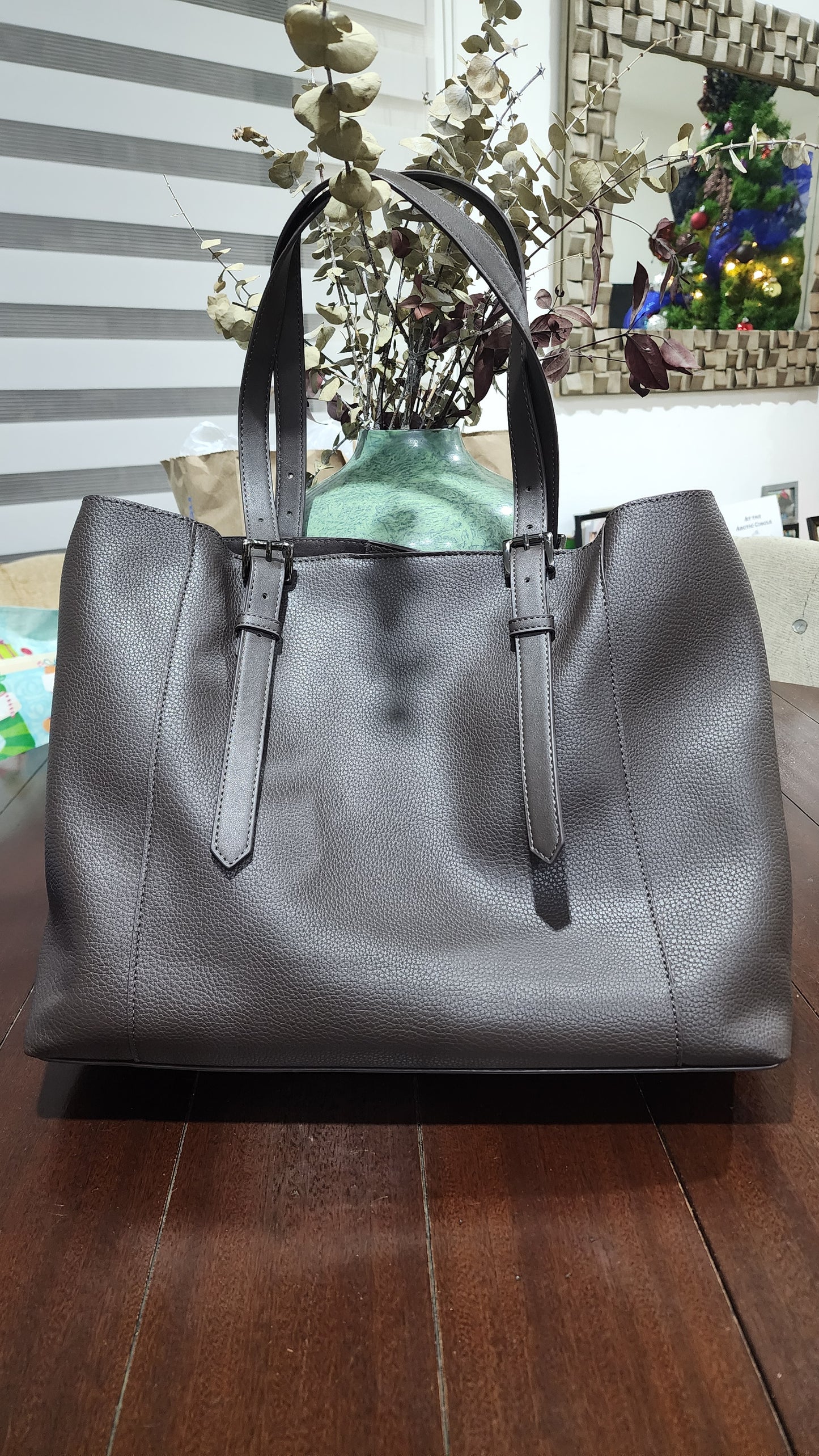 Bolsa Steve Madden Chocolate,  Grande