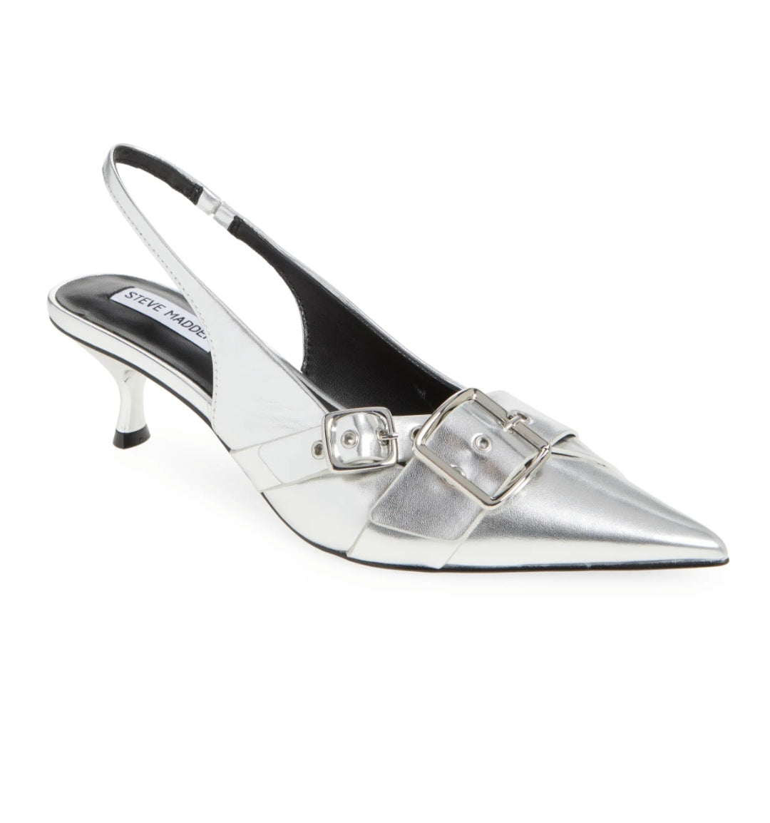 Tacón Steve Madden Plata